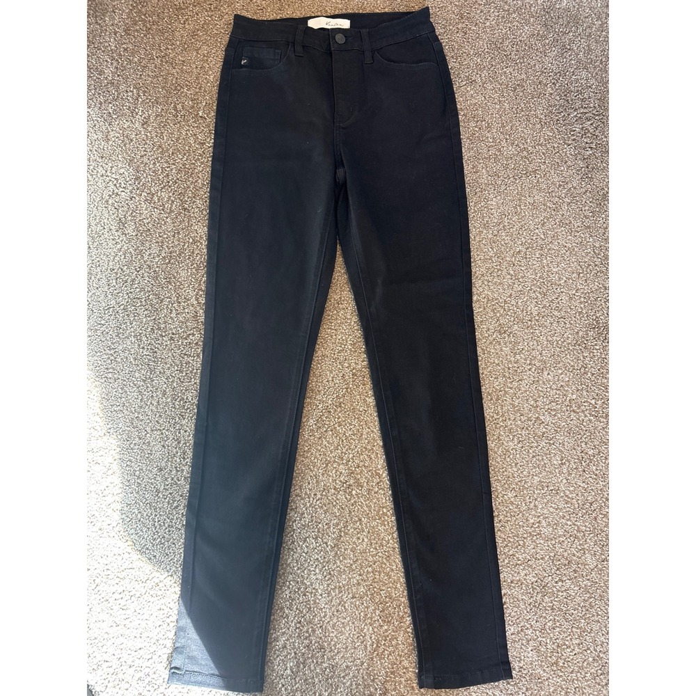 KanCan Skinny Jeans Womens 5/26 Black Excellent High Rise KC6638BK Stretch Denim